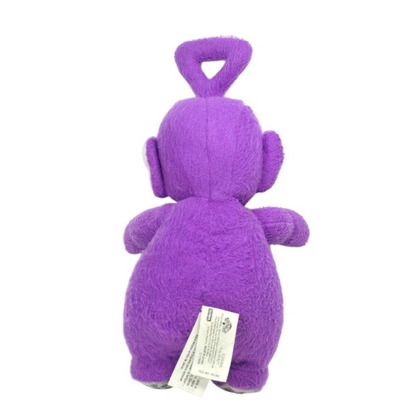 Vintage 1998 Teletubbies Tinky Winky Plush Doll 9" Hasbro Playskool Purple Toy - Picture 4 of 9